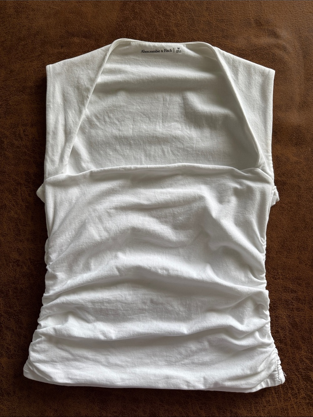 Abercrombie & Fitch White Tank Style Shirt